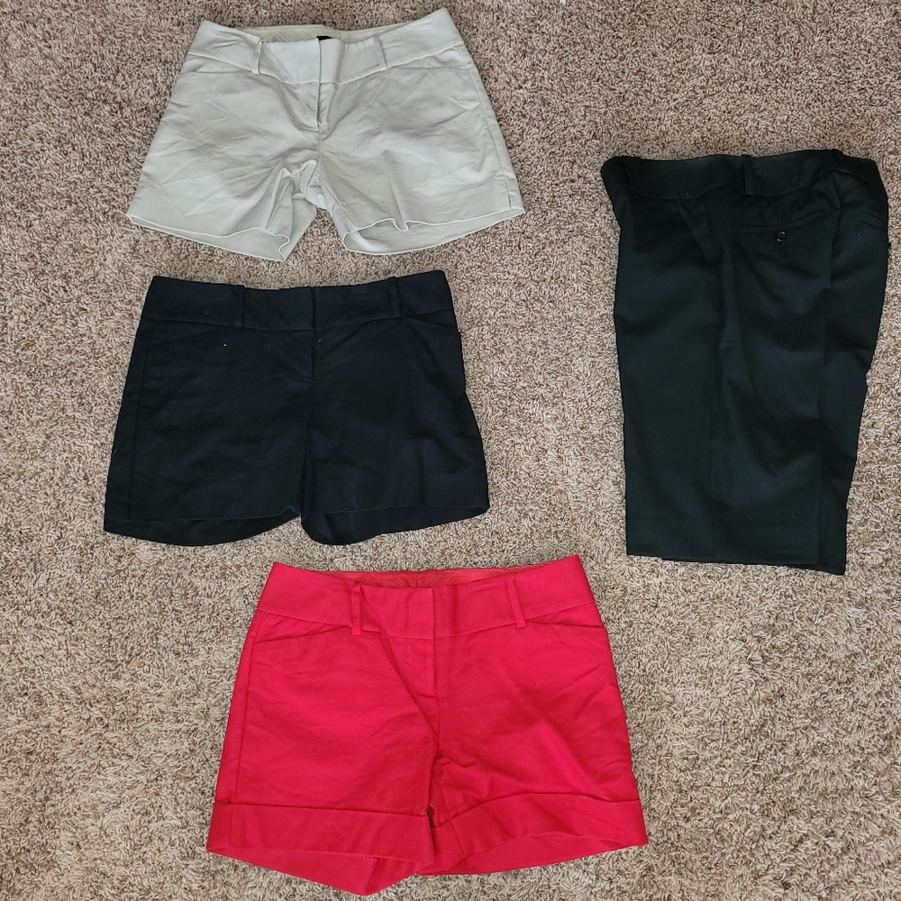 4 pair limited shorts size 2